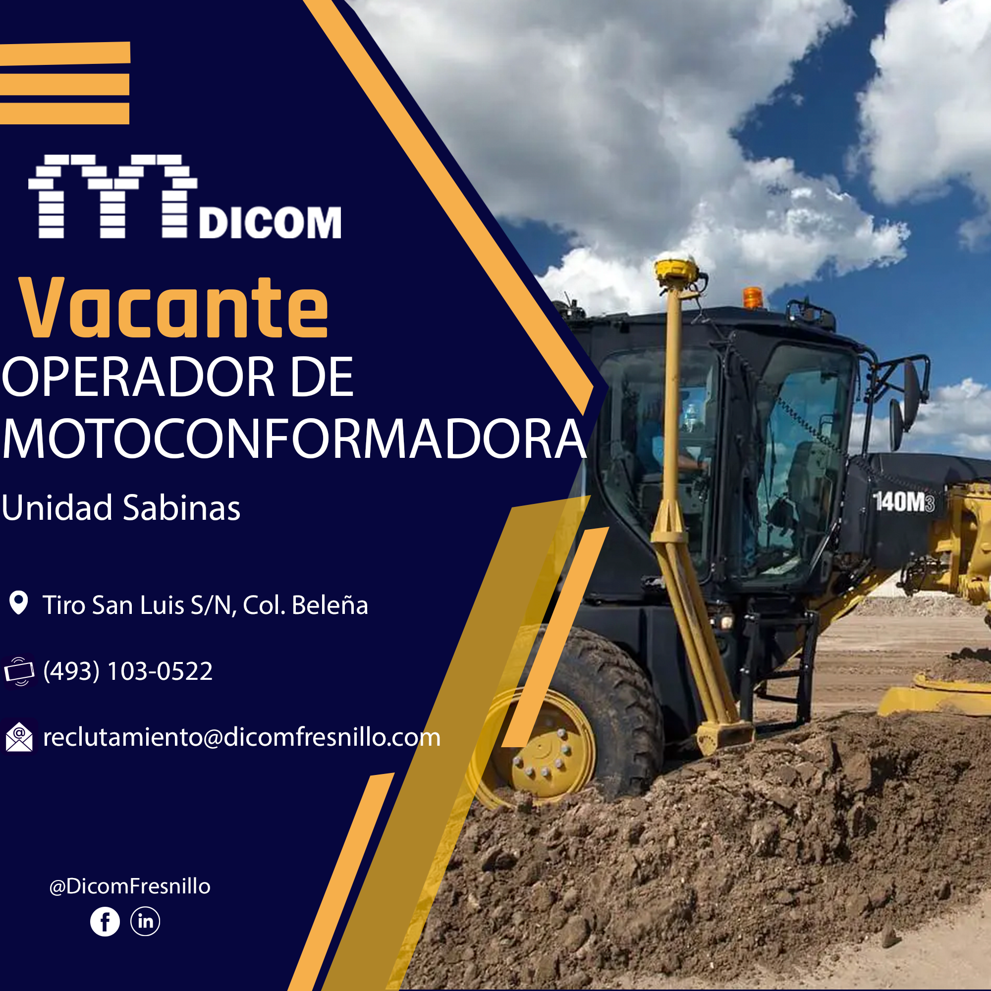 OPERADOR DE MOTOCONFORMADORA